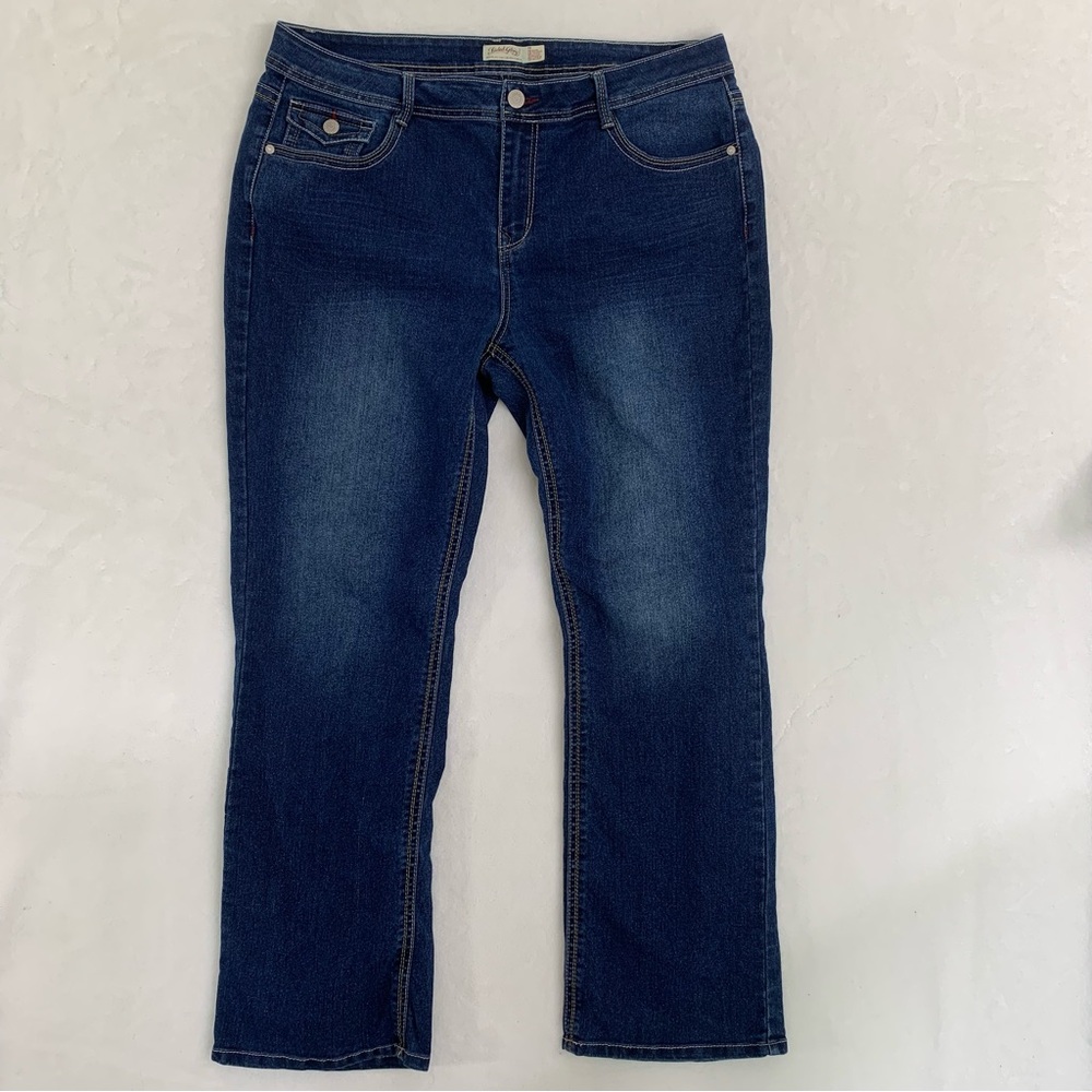 Faded Glory Women’s Size 18 Jeans Dark Wash
